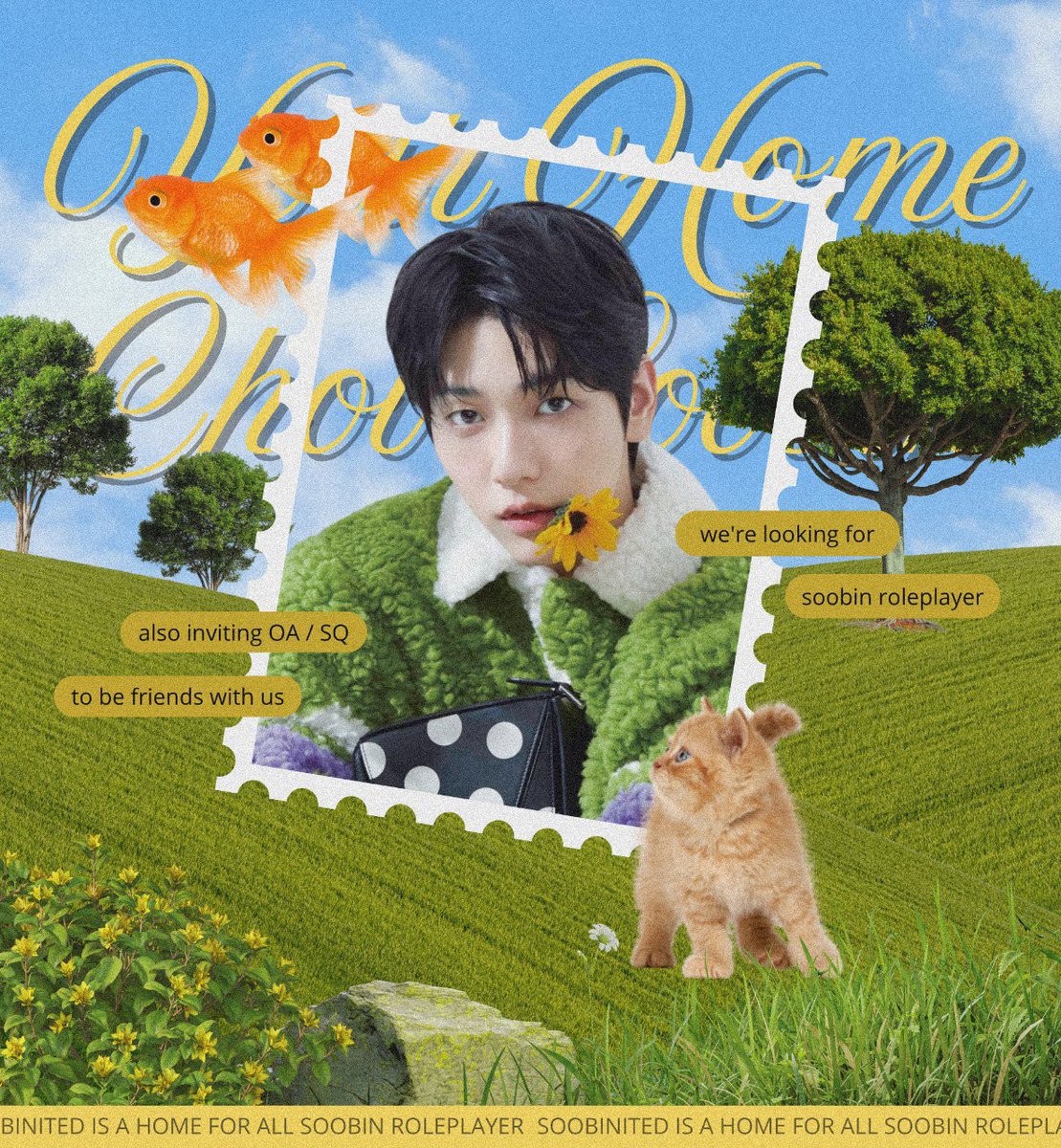 Calling all Soobin RPs! SOOBINITED is looking for new members, please read alt for the criteria and reply with a short introduction if you fit them. We're also looking for OA/SQ who'd like to be friends with us.