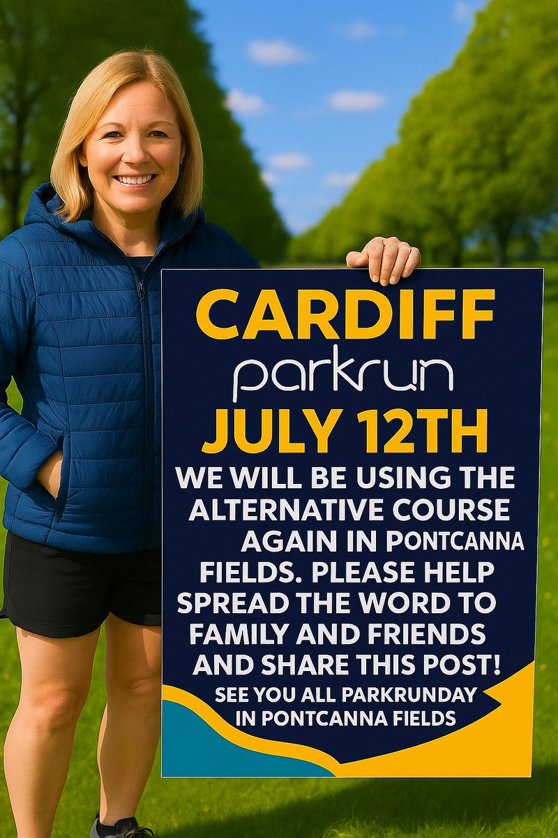 Help spread the word, see you all next parkrunday - Where 🤔