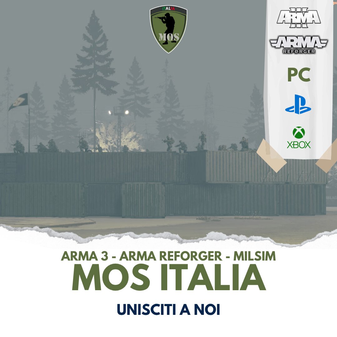 mos_italia's tweet image. Fortino in container e sacchi. Posizione difensiva in corso.

Scrivi “Defensive stand”

#DefenseOps #Arma3 #ArmaReforger #Milsim