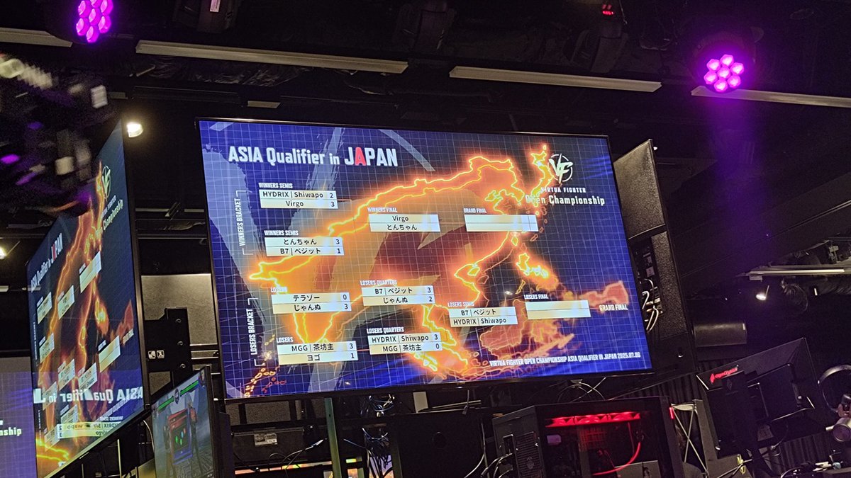 【ASIA Qualifier in JAPAN 大会情報】

TOP8トーナメントは現在【Winners-Final】に突入🔥

📺配信はこちらから⚡
youtube.com/live/dZP8qgBdo…