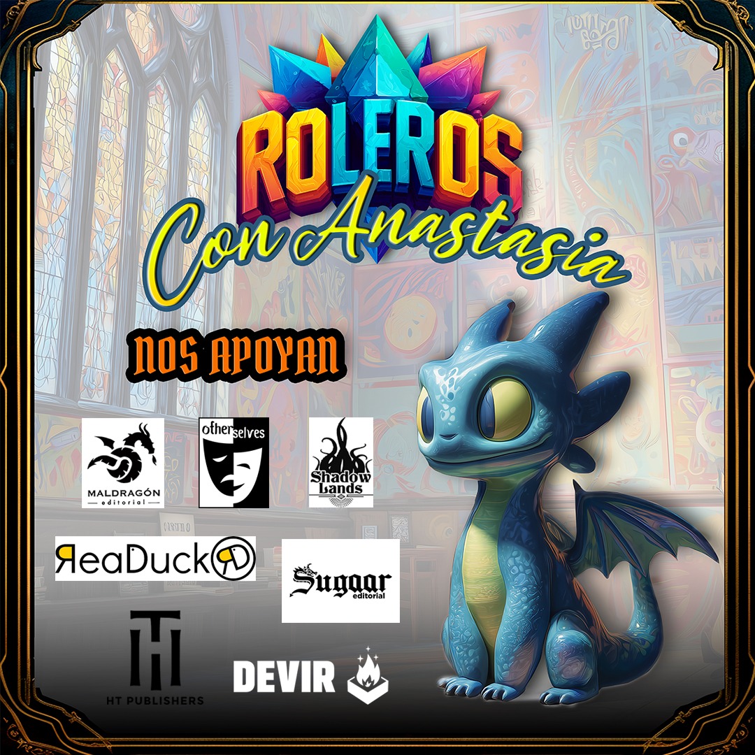 Roleros con Anastasia (@rolconanastasia) on Twitter photo Recordad!!
La subasta benéfica será el lunes 7 de julio en el horario habitual de las 22h. En el canal de Youtube de <a href="/josepbusquet/">Josep Busquet</a>:
youtube.com/live/OMQD98ava…
Cosas frikis a mitad de precio y envío gratuito.
Id echando un ojo a las donaciones: blog.rolerosconanastasia.online
#lodelrol Recordad!!
La subasta benéfica será el lunes 7 de julio en el horario habitual de las 22h. En el canal de Youtube de <a href="/josepbusquet/">Josep Busquet</a>:
youtube.com/live/OMQD98ava…
Cosas frikis a mitad de precio y envío gratuito.
Id echando un ojo a las donaciones: blog.rolerosconanastasia.online
#lodelrol