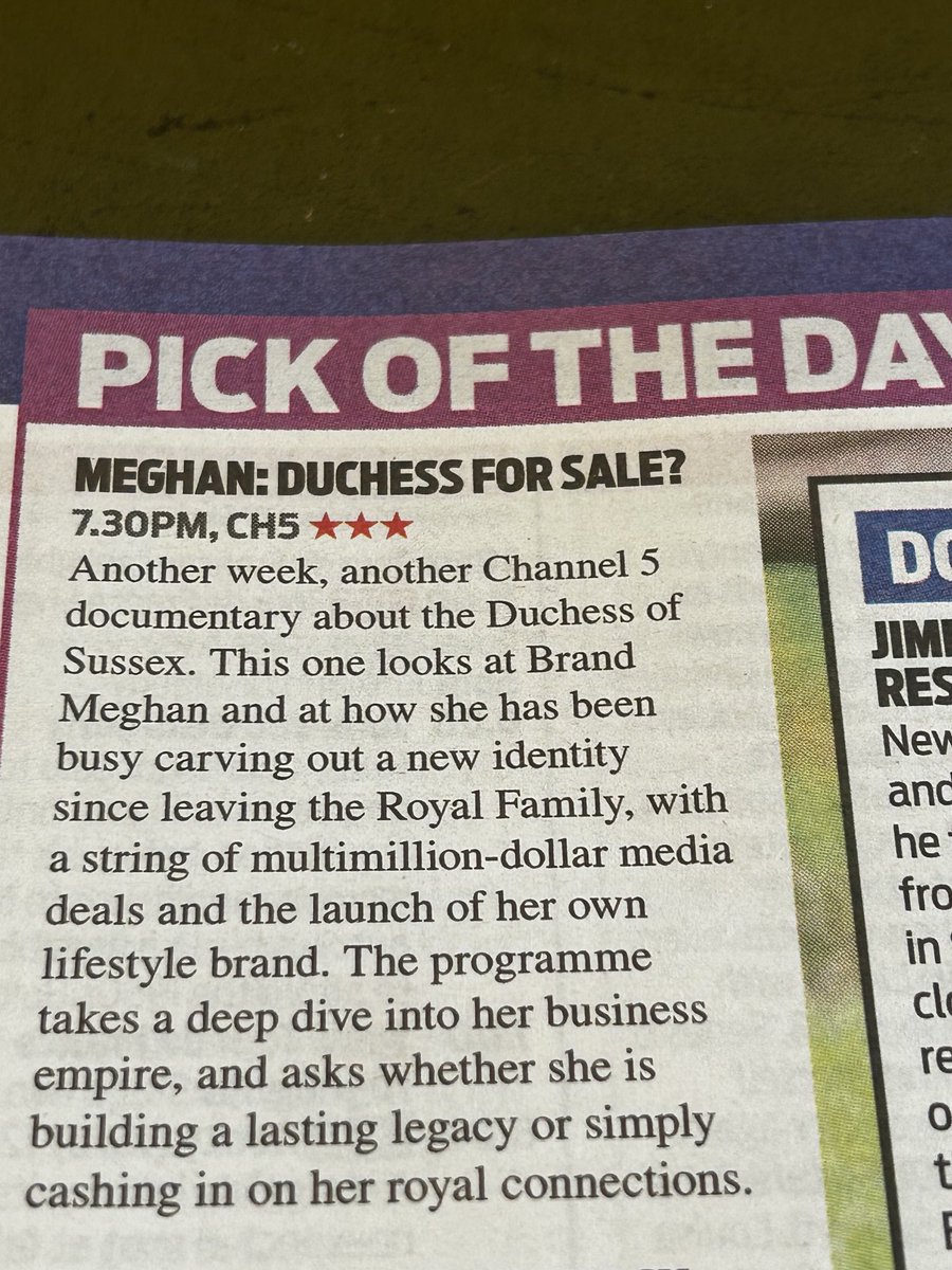 Watch this documentary @Channel5 tonight at 7.30pm