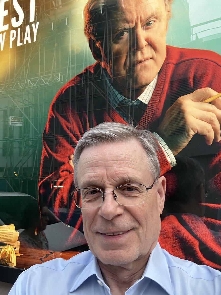 This is a powerful play with considerable contemporary relevance. It’s Mark Rosenblatt’s debut &amp; runs at Harold Pinter Theatre. John Lithgow’s electrifying performance as the antisemitic author Roald Dahl is brilliant. Seats cost up to £370 which is far too much