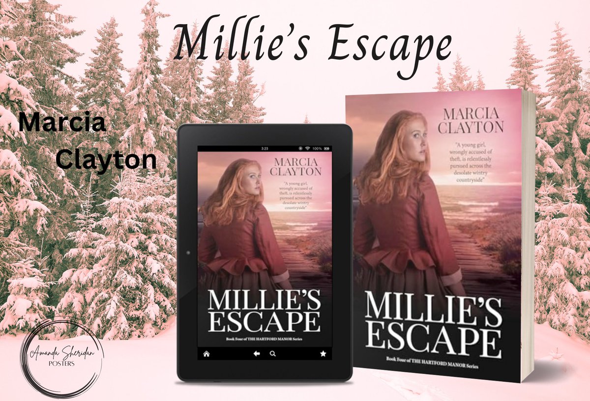 A young girl, wrongly accused of theft, is relentlessly pursued across the desolate countryside. A delightful Victorian family saga set in a Devon village.
mybook.to/MilliesEscape
#strictlysagagirls #booksworthreading #greatreads
