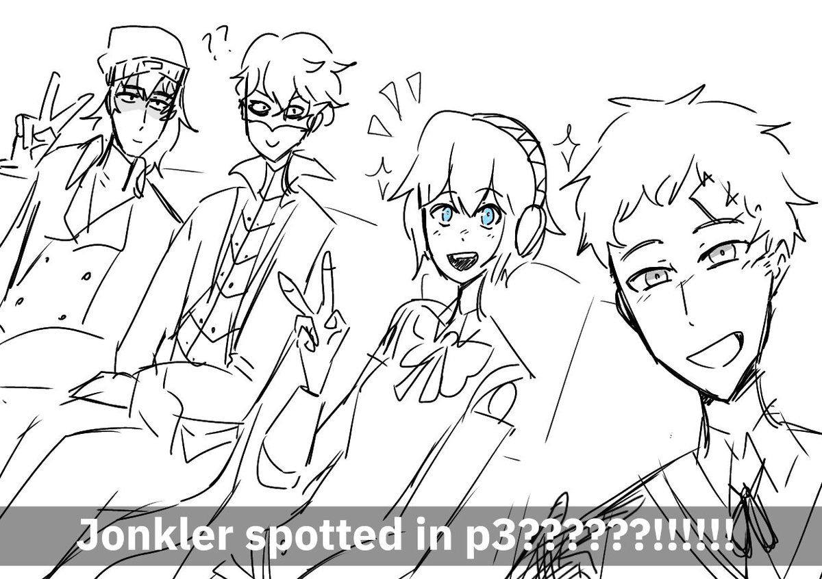 When leader doorafied so they found another silent protag wildcard to take his place

(I came back to being a phone finger artist for this one ❗️❗️)

#Persona3 #Persona5