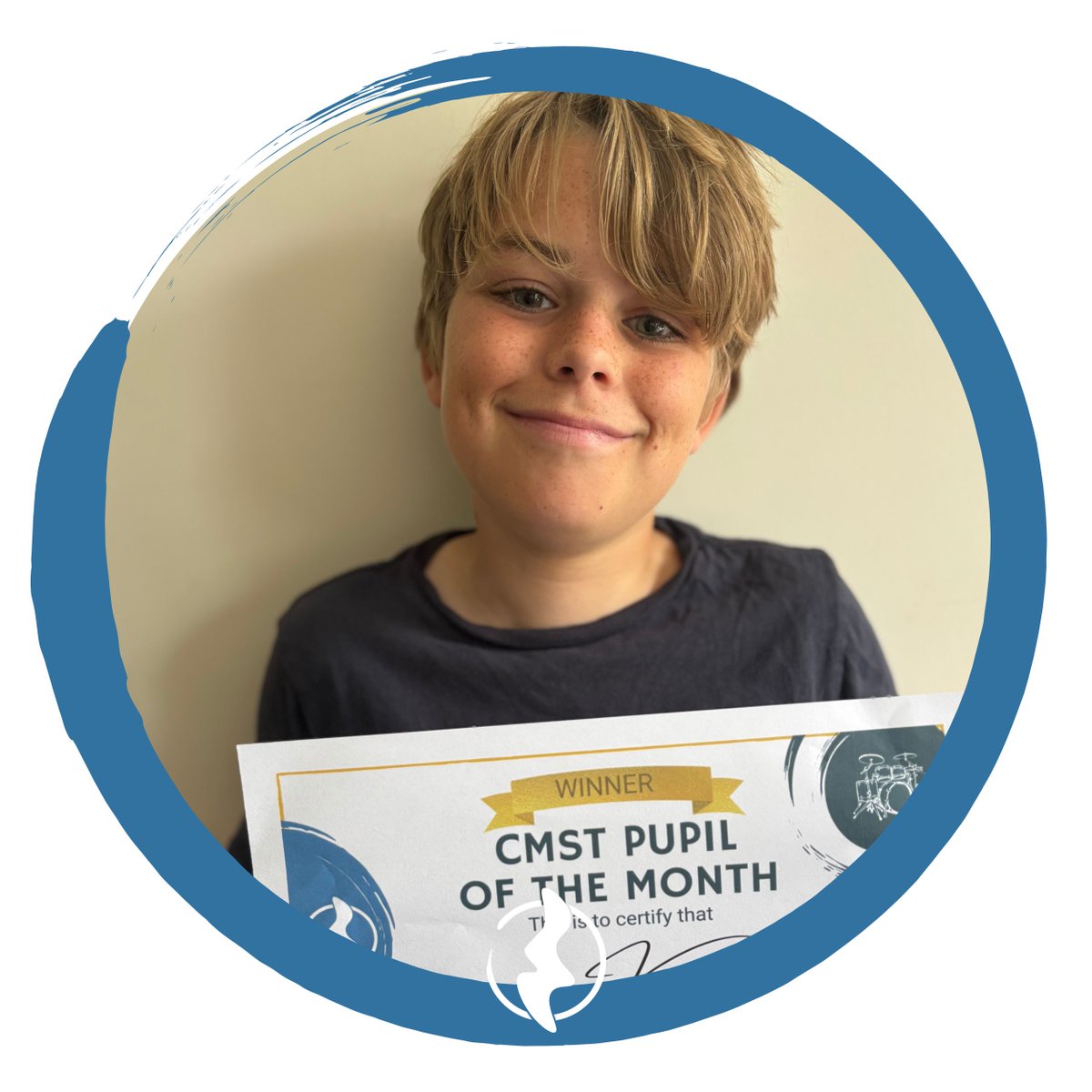 This months Pupil of the Month Award goes to Leo! Representing the drums! 🥁🎉

Here is what his teacher had to say:
"Leo has been working hard... playing the pieces with speed and a quality sound... has improved all of these elements..."

See more here:
cmst.co.uk/pupil-of-the-m…