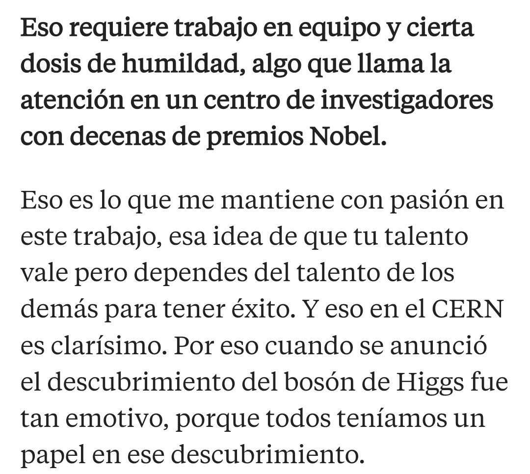 lfjbonilla's tweet photo. "Eso es lo que me mantiene con pasión en este trabajo, esa idea de que tu talento vale pero dependes del talento de los demás para tener éxito" Mar Capeans
https://t.co/sa4Lvh2zVa https://t.co/YeYcVThtNu