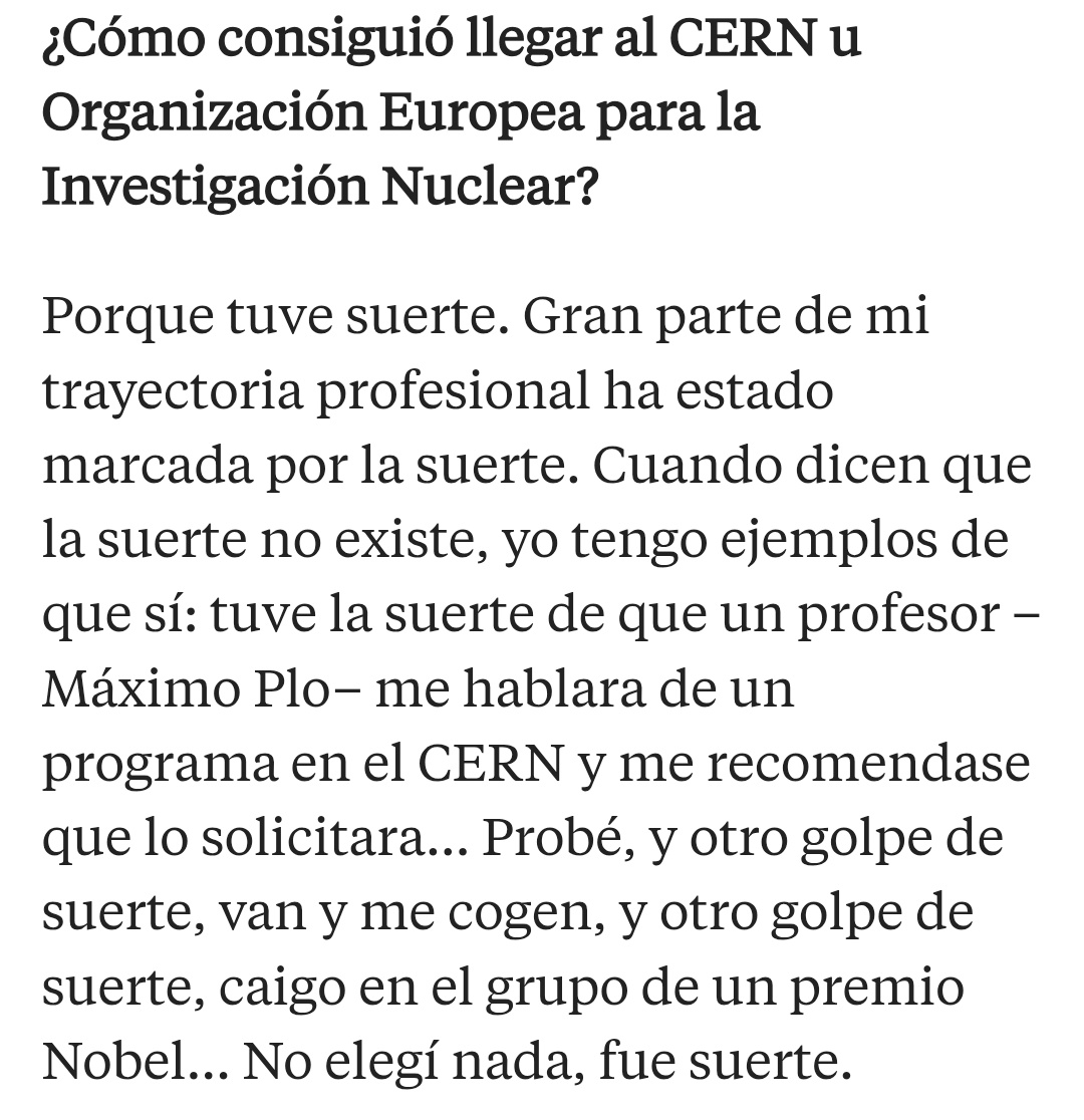 "Eso es lo que me mantiene con pasión en este trabajo, esa idea de que tu talento vale pero dependes del talento de los demás para tener éxito" Mar Capeans
lavanguardia.com/magazine/20140…