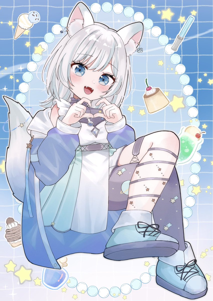lilymofumofu's tweet image. Skebリクエストありがとうございました⭐️
Thank you for your request!
#Skeb #commission