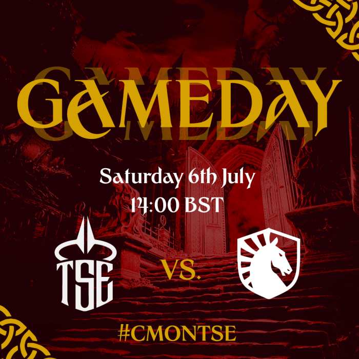 TSE (@tseofficials) on Twitter photo We've got an exciting Valorant Bo3 matchup against <a href="/LiquidValorant/">Team Liquid VALORANT</a> , the winner of which will promote into the Upper Swiss Stage of VCL North//East.
Matches start at 14:00 BST Today #CMONTSE
Please give your support to our watch parties today as our very own Strawbertson We've got an exciting Valorant Bo3 matchup against <a href="/LiquidValorant/">Team Liquid VALORANT</a> , the winner of which will promote into the Upper Swiss Stage of VCL North//East.
Matches start at 14:00 BST Today #CMONTSE
Please give your support to our watch parties today as our very own Strawbertson