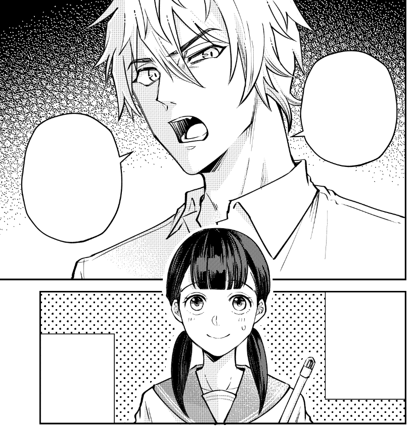 作画の修行を兼ねて漫画を描いています 