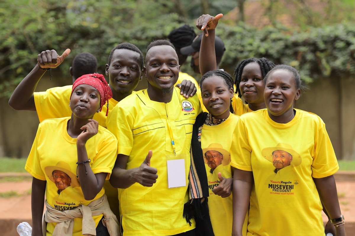 JanetMuseveni's tweet photo. Your leadership has been pivotal in addressing sectarian fragmentation, stabilising Uganda, and establishing strong foundations for value addition, industrial growth, and youth empowerment. Thanks to your efforts, our nation's progress continues to move forward. https://t.co/Va3pC7KFsO