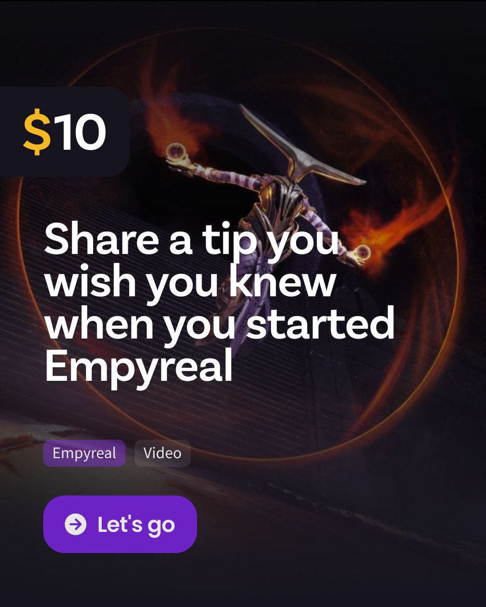 JustAbout__'s tweet image. Good news! @EmpyrealGame is on sale on Steam! Even better news, we've got #rewards for it. Share a tip you wish you knew when you started (among other rewards) and get involved.
buff.ly/JpLzEAR
In partnership with @WeAreSecretMode #contentcreators