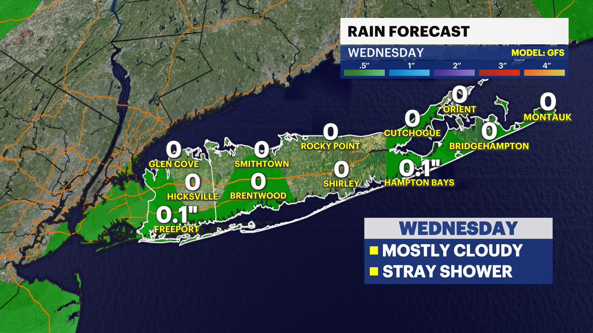RAIN ON THE WAY (Don't worry not today!)

The work week starts off very humid with spotty downpours Monday and the potential for heavy rain on Tuesday. 

LONG ISLAND FORECAST: longisland.news12.com/potential-for-…