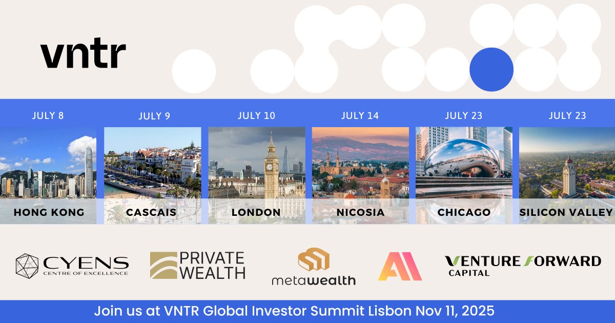 VNTR Capital (@vntrcapital) on Twitter photo Happy Sunday!
Enjoy the <a href="/vntrcapital/">VNTR Capital</a> Community Newsletter, July 6 vntr.substack.com/p/vntr-newslet…
Have a great week ahead!
#venturecapital #news #vc #vntrcapital #investing #investments #angelinvestor #newsletter #vntrnewsletter #vntrevents #vntrpodcast #vntrsummit Happy Sunday!
Enjoy the <a href="/vntrcapital/">VNTR Capital</a> Community Newsletter, July 6 vntr.substack.com/p/vntr-newslet…
Have a great week ahead!
#venturecapital #news #vc #vntrcapital #investing #investments #angelinvestor #newsletter #vntrnewsletter #vntrevents #vntrpodcast #vntrsummit