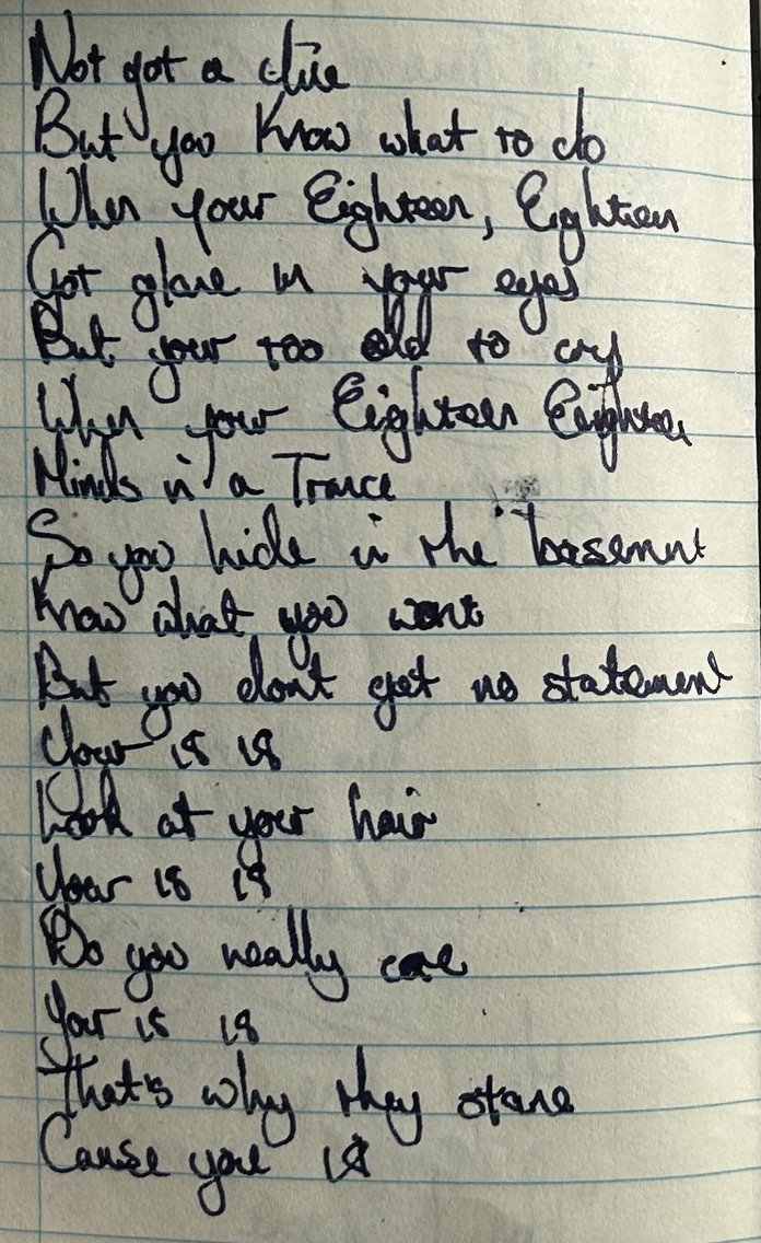 18-18 lyrics. Johnny and the Self Abusers after the original name change to Simple Minds, the proposed follow-up single to Saints and Sinners.
#simpleminds