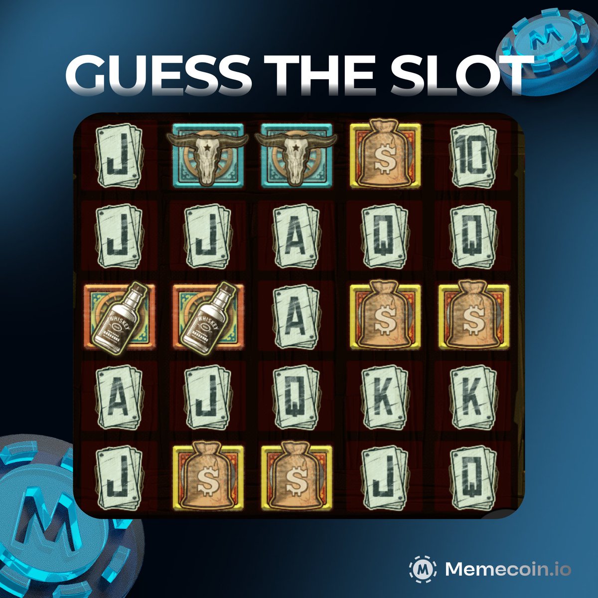 GUESS THE SLOT - $33 GIVEAWAY 

Drop your guess + Memecoin.io Username in the comments 👇

💸 $11 for 3 lucky winners who get it right