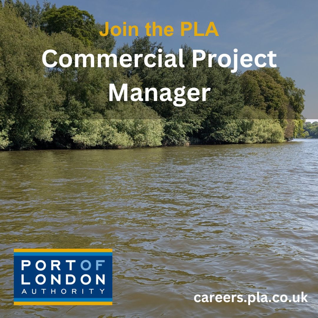 We're recruiting a Commercial Project Manager to lead &amp; manage the specified project tender process through from notification to tender proposal and project planning and management

Learn more &amp; apply ➡️ hubs.la/Q03twGq20

#Hydrography #Commercial #RiverThames #PortOfLondon