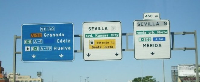 Chieftain_armor's tweet image. The main drag in Seville is Kansas City Avenue. I was not expecting that.