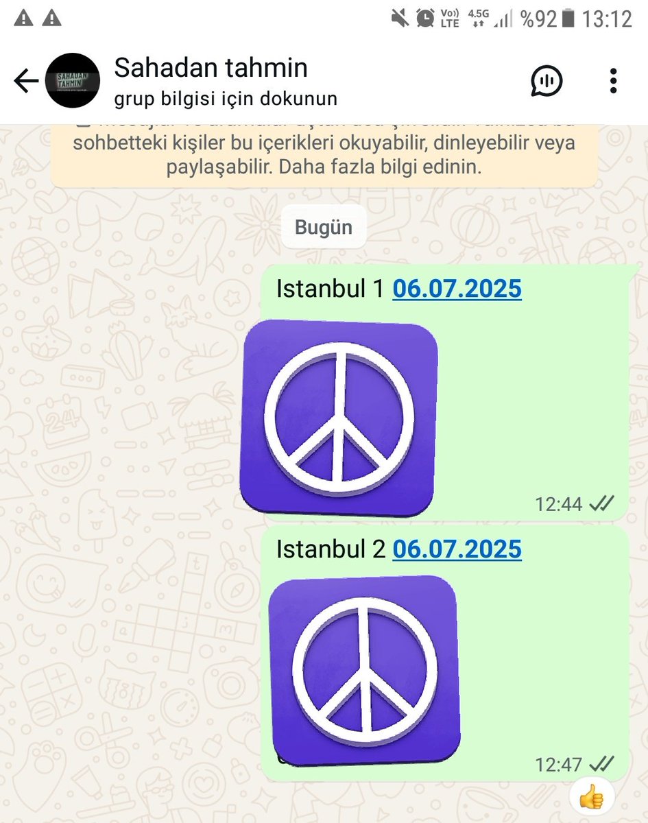Cazip bankolu istanbul tahminlerimi sahadan tahmin whatsap grubumda paylastim. Üyelik icin bilgi 0535 790 51 62 whatsap..bugün üye olacaklara sürpriz var......