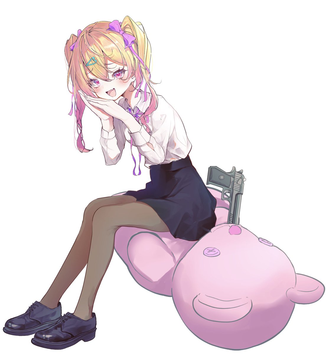 hegatialapis's tweet image. cocの立ち絵と戦闘差分