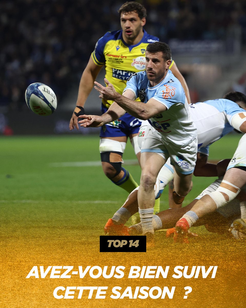 Une saison de folie… mais vous en souvenez-vous ? 👀
Revivez les moments forts du #TOP14 2024/2025 avec notre quiz !

🕹️ top14.lnr.fr/my-rugby/jeu/a…