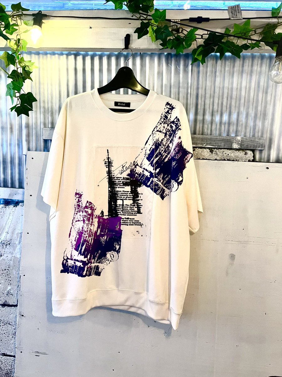 babel_ziel696's tweet photo. 【BABEL】
cut off jersey top
all ONE OFF ITEMS!
#cutofftee #oneoff https://t.co/h4MQ7Tpryf