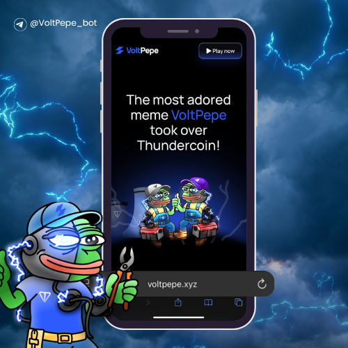 VoltPepe's tweet image. Happy Sunday! ☀️

Updated Website &amp;amp; Information about #VoltPepe is officially live ➡️ voltpepe.xyz

 Have a great weekend 🫶

#VoltPepe #TON #Website #memecoin #airdrophunters #WeekendVibes #PEPE
