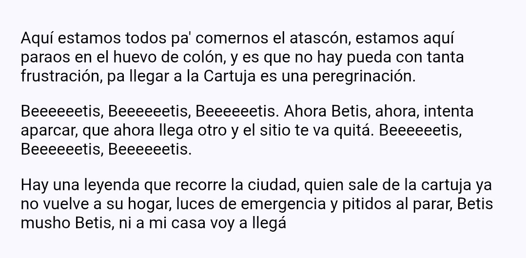 Himno durante nuestra estancia en La Cartuja #fijarzebien