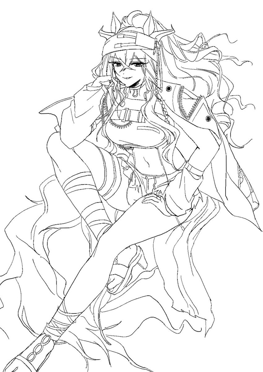udonpasta123's tweet image. 最近の絵