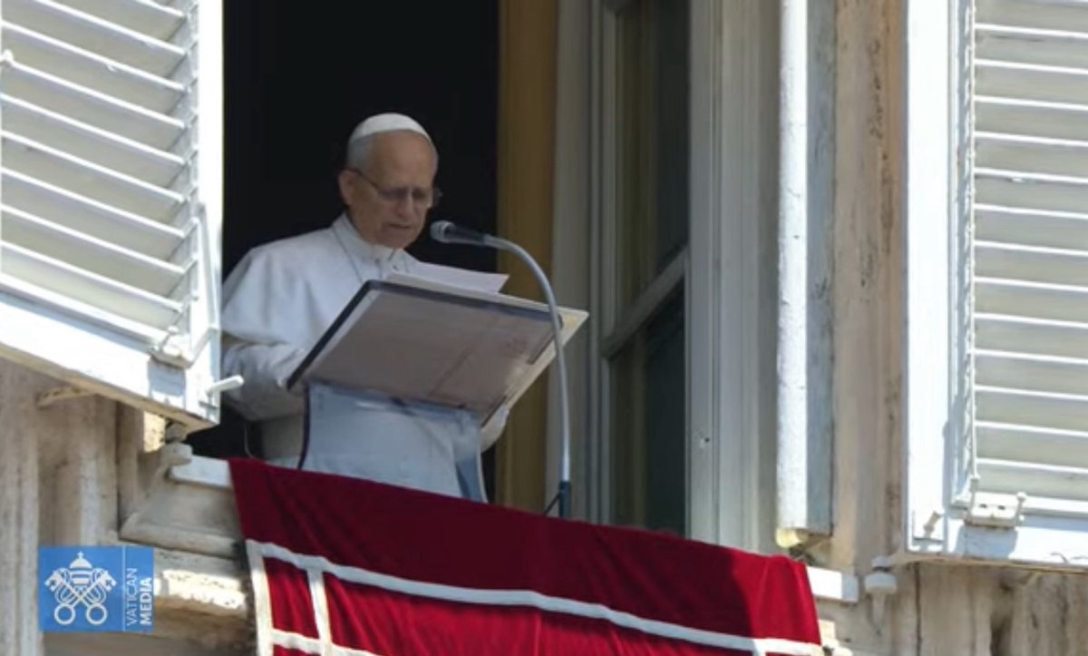 ctrlamb's tweet image. Pope Leo expresses his “sincere condolences” to “all the families who have lost loved ones, in particular their daughters who were at summer camp, in the disaster caused by the flooding of the Guadalupe river in Texas in the United States. We pray for them.”