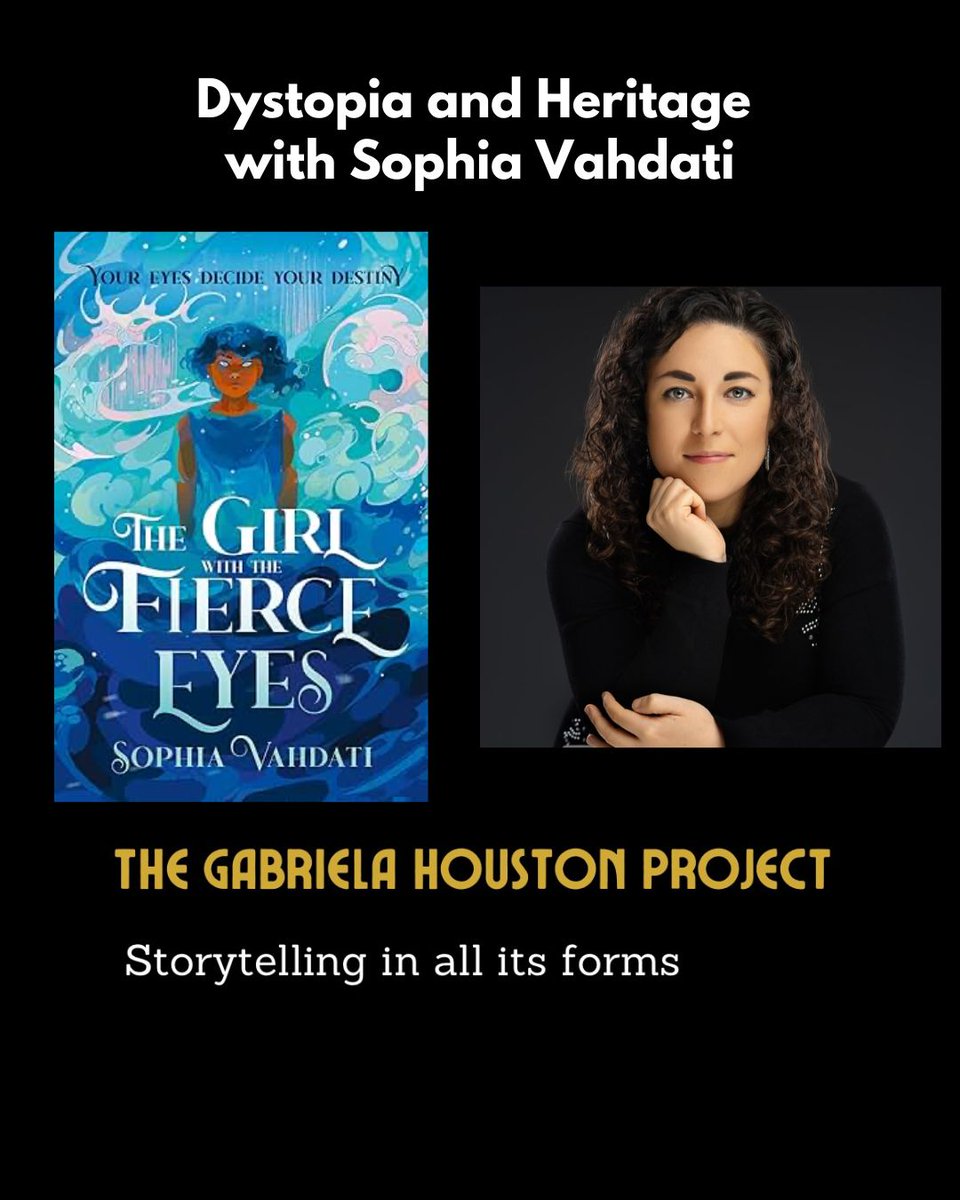 Gabriela Houston (@gabrielahouston) on Twitter photo The newest episode oof my show is up on YouTube and Spotify! Check out my interview with the debut author Sophia Vahdati about her YA near-future dystopia The Girl With The Fierce Eyes, about a world that's divided up by eye colour. youtu.be/JzTwbgEBGAU <a href="/SophiaVahdati/">Sophia Vahdati - Fierce Eyes OUT NOW!</a> The newest episode oof my show is up on YouTube and Spotify! Check out my interview with the debut author Sophia Vahdati about her YA near-future dystopia The Girl With The Fierce Eyes, about a world that's divided up by eye colour. youtu.be/JzTwbgEBGAU <a href="/SophiaVahdati/">Sophia Vahdati - Fierce Eyes OUT NOW!</a>
