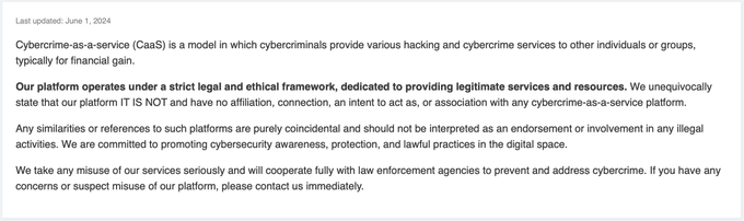 A new Cybercrime Statement  is now available in our #Legal section. #cybercrime #cybersecurity #sapi #api #simpleapi simple-api.app