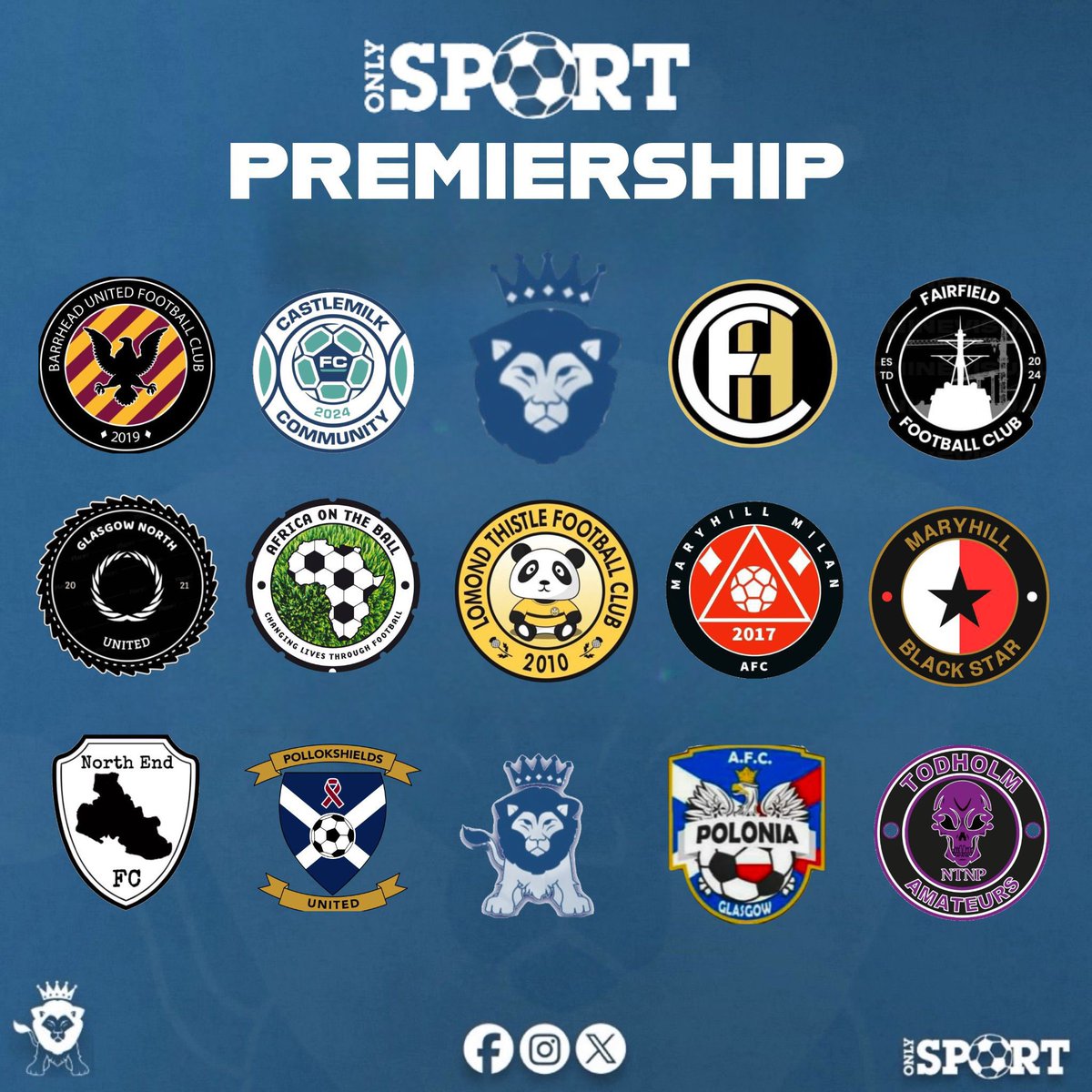 Castlemilk Community Fc Sunday (@castlemilkcfc) on Twitter photo The champions have their opponents for the 25/26 league campaign😎 The champions have their opponents for the 25/26 league campaign😎