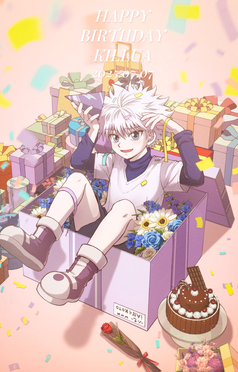 올해도 생일 정말 축하해 키르아~🥳
お誕生日おめでとう、キルア！💜
HAPPY BIRTHDAY KILLUA🎉
#キルア誕生祭2025 
#キルア生誕祭2025