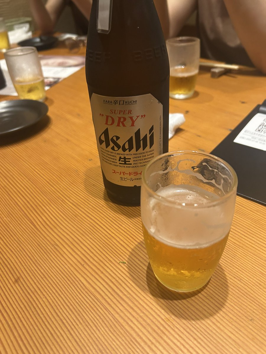 歩いた後のビール上手い
