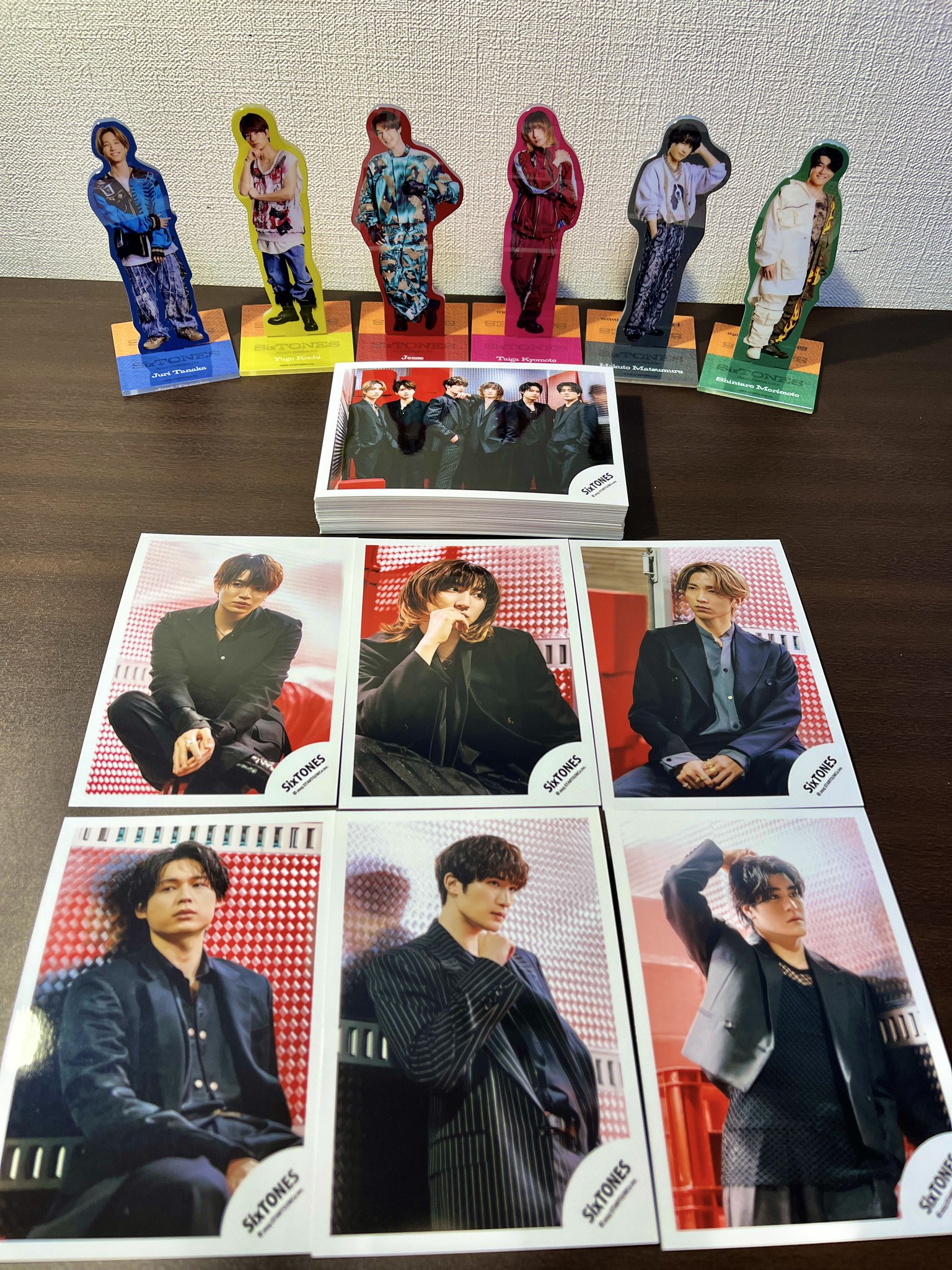 SixTONES 10周年　アクスタ　セット SixTONES 10周年 アクスタ 田中樹 - メルカリ