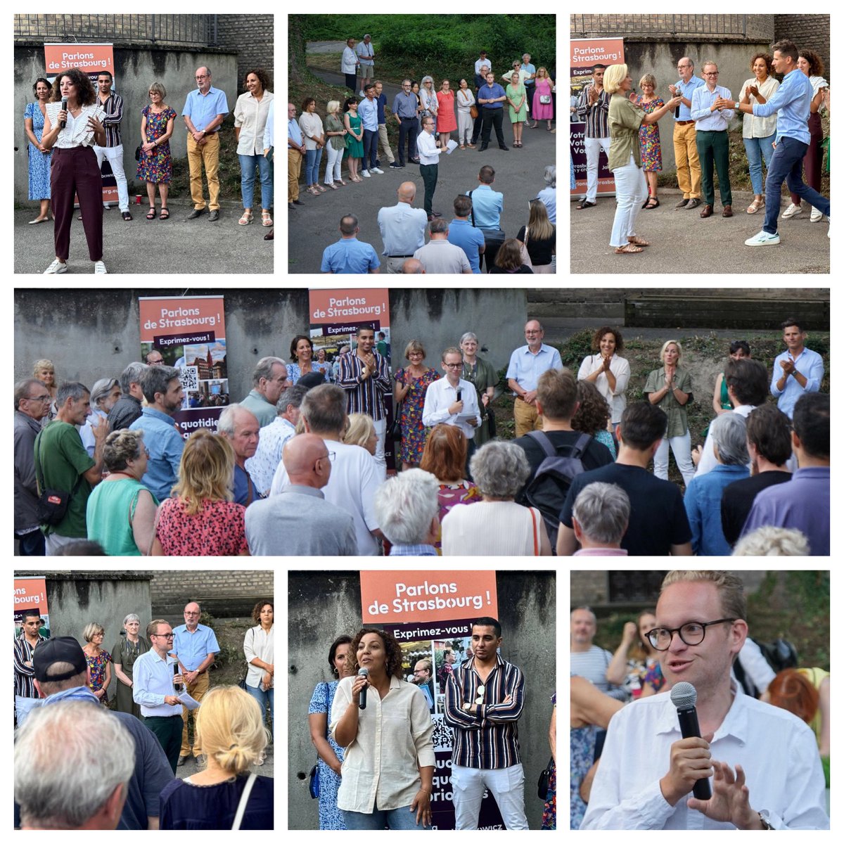 Seul on va vite, ensemble on va loin ! 

Depuis septembre dernier Strasbourg on y croit est une famille de Strasbourgeoises et de Strasbourgeois passionnés et engagés qui n’a cessée de grandir dans l’ensemble des quartiers de #Strasbourg ! 💪🏻

Élus, délégués de quartier,