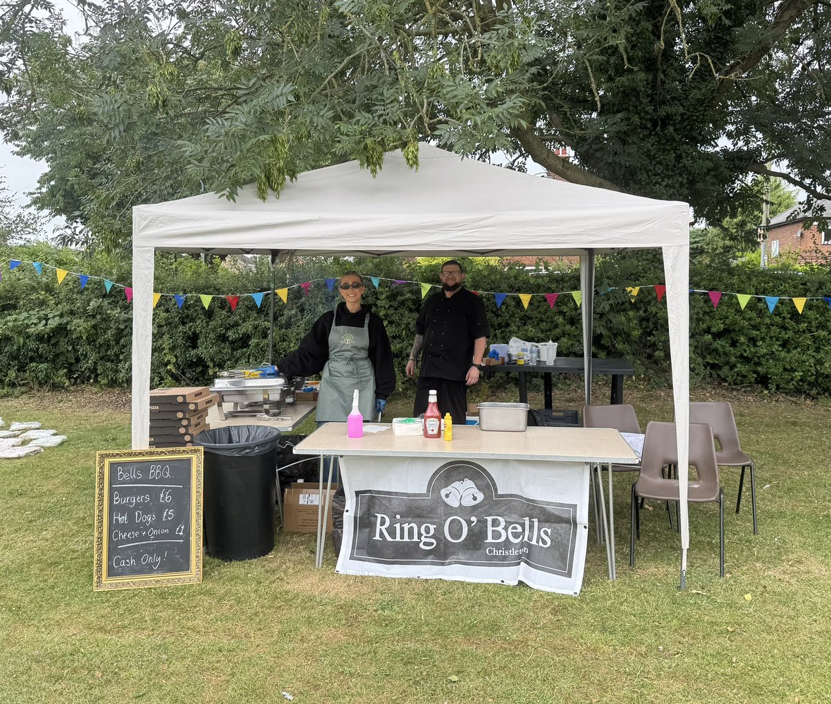 Ring O' Bells (@ringobellsch3) on Twitter photo We had a great day at the Waverton Fete yesterday. It was nice to see so many of our lovely customers at this great community event 😊🍔🌭
<a href="/ShitChester/">12 years of Shitchester</a> <a href="/wearechester/">We Are Chester</a> <a href="/BDDCChester/">Chester Daily Deals</a> <a href="/chestertweetsuk/">#chestertweets</a> <a href="/MktgCheshire/">Marketing Cheshire</a> <a href="/IanWadey/">Ian Wade</a> <a href="/VisitChester_/">Visit Chester</a> <a href="/VisitCheshire/">Visit Cheshire</a> <a href="/socheshire/">So Cheshire</a> <a href="/eclipse_chester/">eclipse marketing</a> We had a great day at the Waverton Fete yesterday. It was nice to see so many of our lovely customers at this great community event 😊🍔🌭
<a href="/ShitChester/">12 years of Shitchester</a> <a href="/wearechester/">We Are Chester</a> <a href="/BDDCChester/">Chester Daily Deals</a> <a href="/chestertweetsuk/">#chestertweets</a> <a href="/MktgCheshire/">Marketing Cheshire</a> <a href="/IanWadey/">Ian Wade</a> <a href="/VisitChester_/">Visit Chester</a> <a href="/VisitCheshire/">Visit Cheshire</a> <a href="/socheshire/">So Cheshire</a> <a href="/eclipse_chester/">eclipse marketing</a>