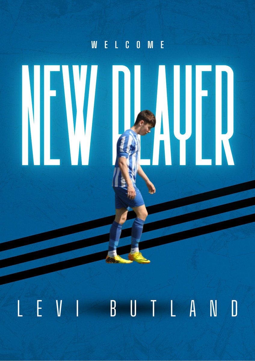Day 2 New Signing 🤍🖤

LEVI BUTLAND: Levi Butland is a powerful hold-up play striker who uses his strength, close control, and intelligent positioning to shield the ball, bring teammates into play, and create space in the final third. He’s last played at Holbeach Sports. 

🔥🔥