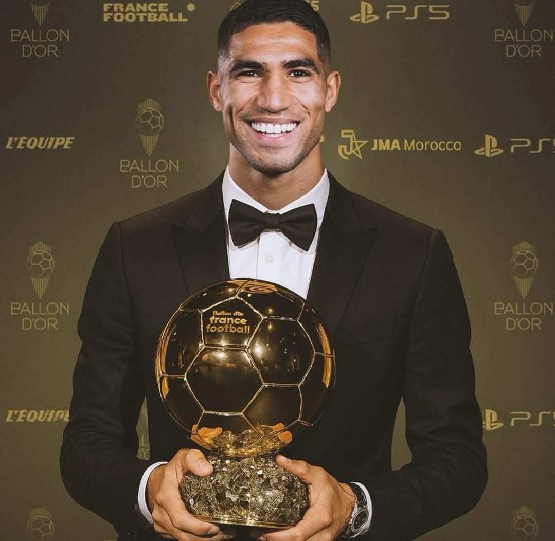 If you're a journalist who was chosen to vote, and you don't vote for Achraf Hakimi for the Ballon d'Or, maybe it's time to find a new job."
#HakimiBallondOr