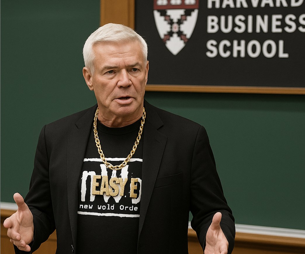 Luchador.WWFTX (@luchadorwwftx) on Twitter photo Blogging more of Guy Evans' Nitro book.<a href="/EBischoff/">Eric Bischoff</a>
Eazy E should teach a business school case study. Most business school case studies are too easy on the company executives, while Bischoff has been taking criticism from former colleagues and smart fans for decades. Blogging more of Guy Evans' Nitro book.<a href="/EBischoff/">Eric Bischoff</a>
Eazy E should teach a business school case study. Most business school case studies are too easy on the company executives, while Bischoff has been taking criticism from former colleagues and smart fans for decades.
