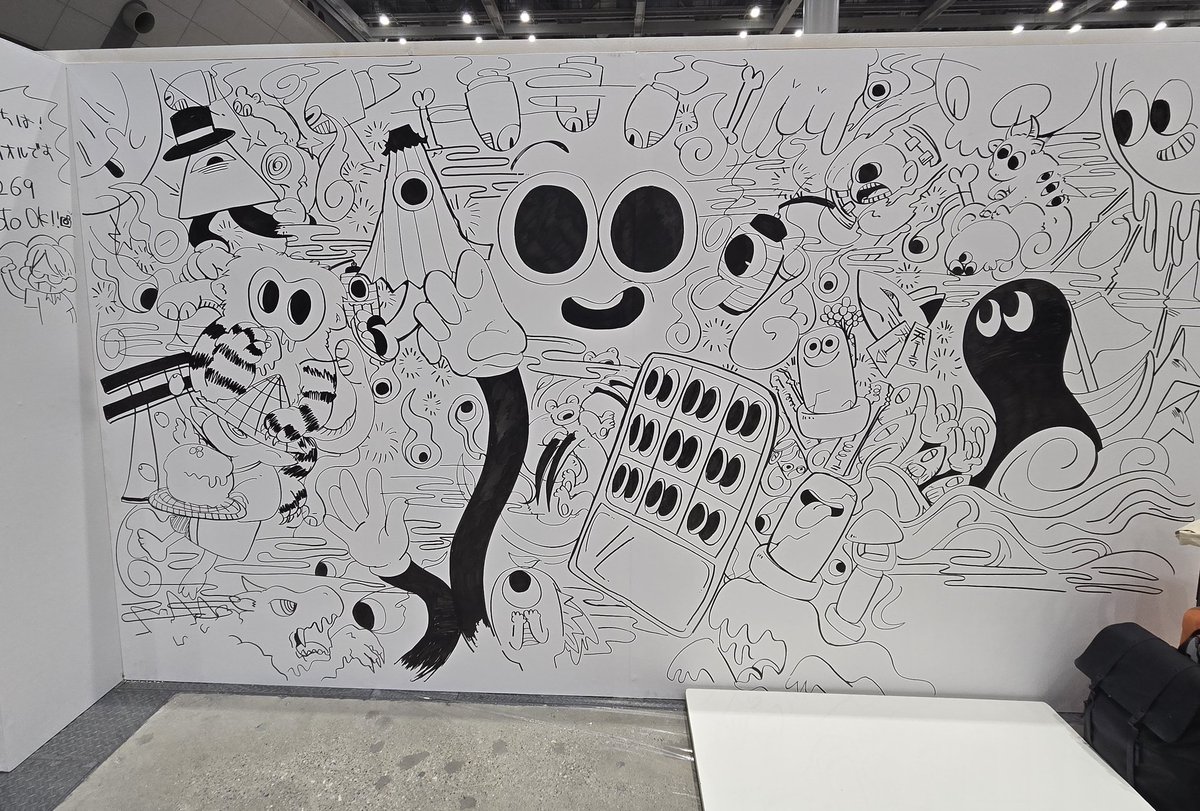 あらためてデザフェスありがとうございました!!クラシックカートゥーンと妖怪が好きな絵師です!!!!!!
ご依頼、コラボ、お仕事などなどお気軽にご相談ください!好きな物はプロフ欄にあります!
顔が死んでますがただの疲労です。最近はタイ料理ばかり食べてます。
 #デザフェス  #デザインフェスタ 