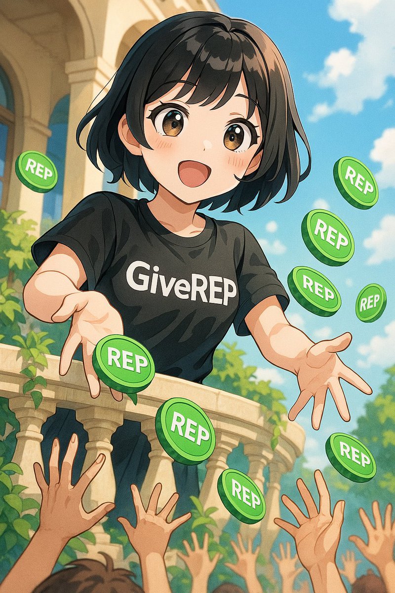 I'm earning REP every minute.🕑

<a href="/GiveRep/">GiveRep</a>

Interact with me and earn too.

Let's farm together.🫂
1 Like = 1 $REP
1 Comment = 1 $REP
1 RT = 1 $REP 

Let's earn it together