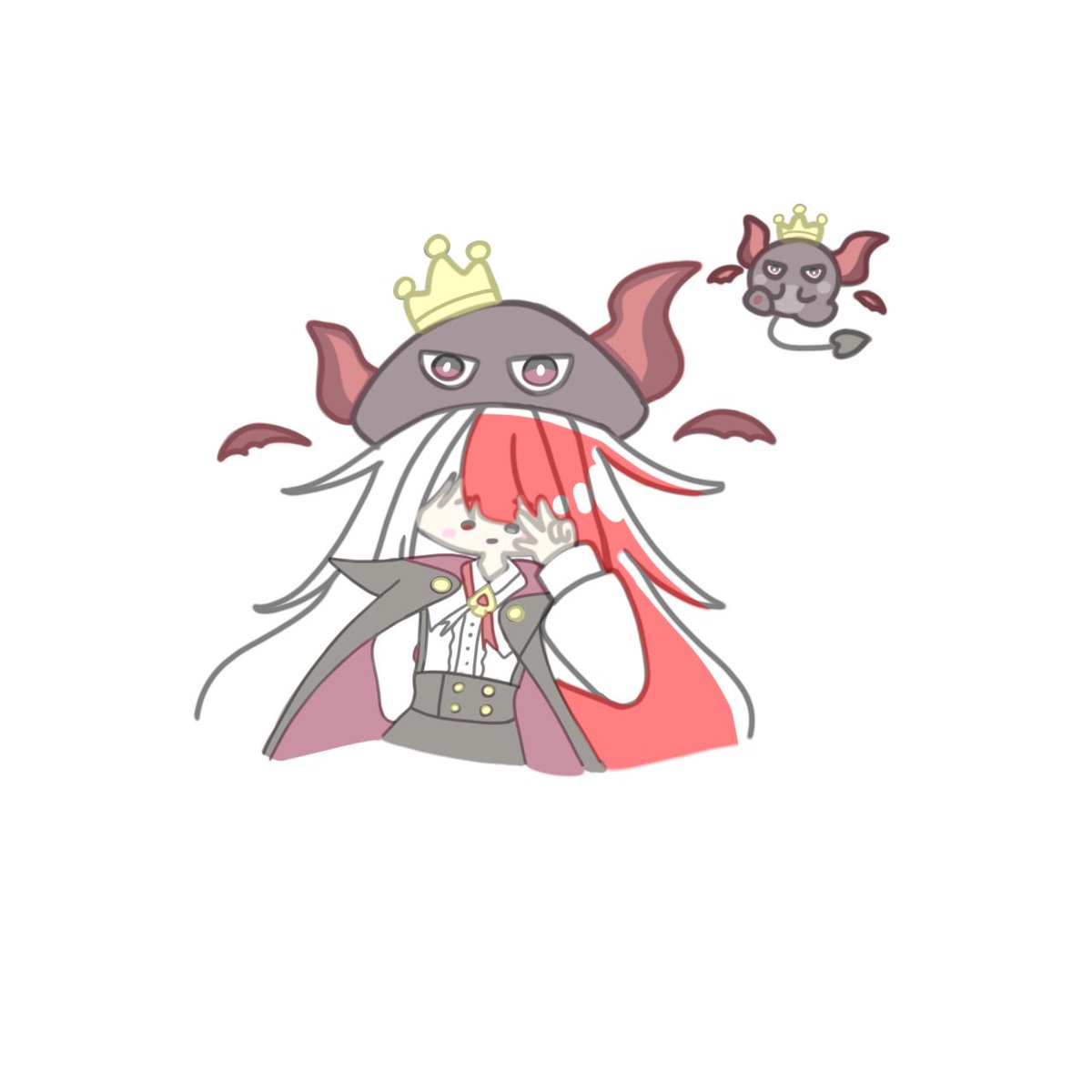 r_in_choco's tweet image. #でもんすぺ絵ど
あくびちゃん