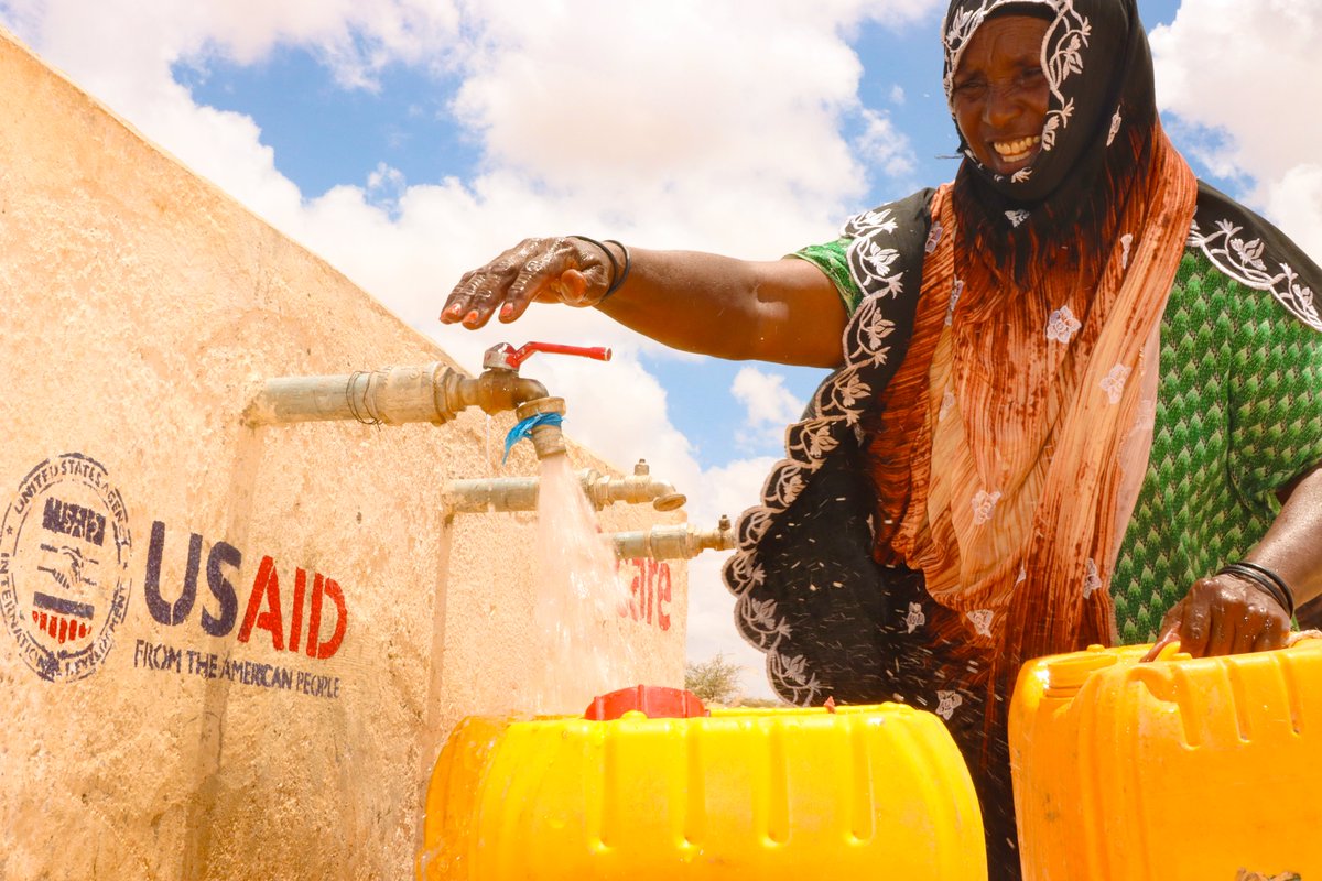 caresom's tweet image. In Erigabo, Somaliland, residents once traveled for #hours for 💧water. With the financial support of @USAID and the implementation of @caresom under the SOMGAP project, clean water now reaches their homes—saving time, effort, and lives. #WaterForAll #Somaliland #DroughtRelief