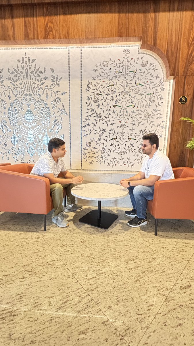Anand Upadhyay | Organizer #WCAsia (@anandau14) on Twitter photo The photogenic architecture of Rajasthan International Center at Google Community Day, Jaipur
<a href="/gauravkheterpal/">Gaurav Kheterpal</a>
<a href="/vikasbajpei/">Dr Vikas Bajpai</a> @anukritibansal
#CloudCommunityDays #jaipur #ccdjaipur #CCD25 The photogenic architecture of Rajasthan International Center at Google Community Day, Jaipur
<a href="/gauravkheterpal/">Gaurav Kheterpal</a>
<a href="/vikasbajpei/">Dr Vikas Bajpai</a> @anukritibansal
#CloudCommunityDays #jaipur #ccdjaipur #CCD25