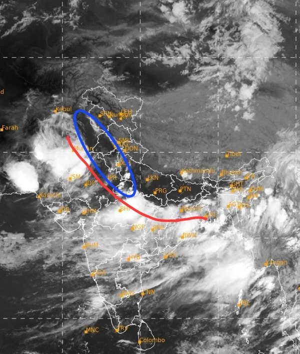 Weatherman Navdeep Dahiya tweet media