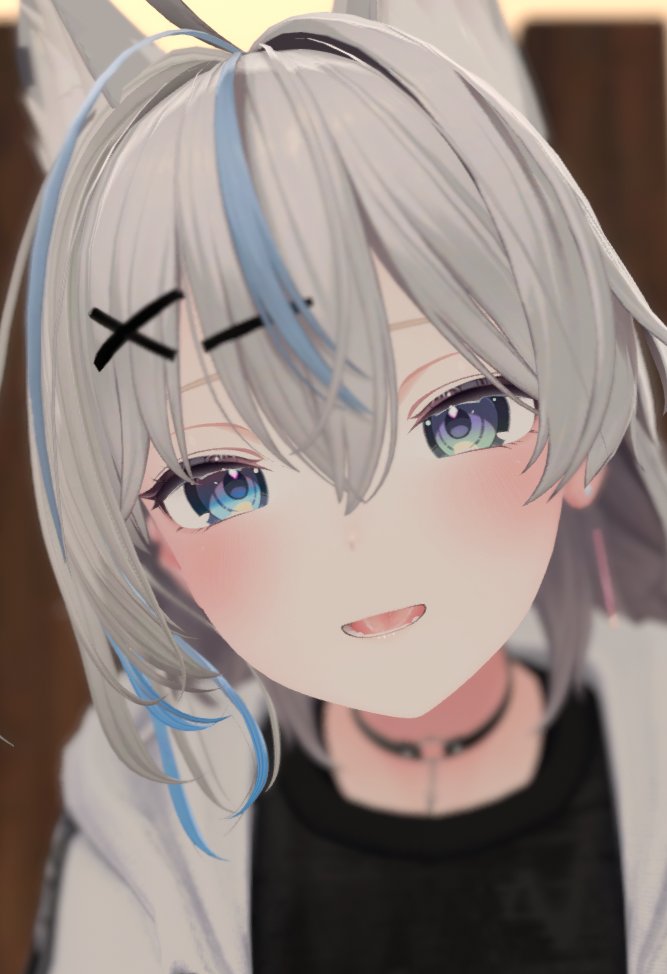 瞳とメイクテクスチャー変えてみた
かわいい
#b1d_vrc