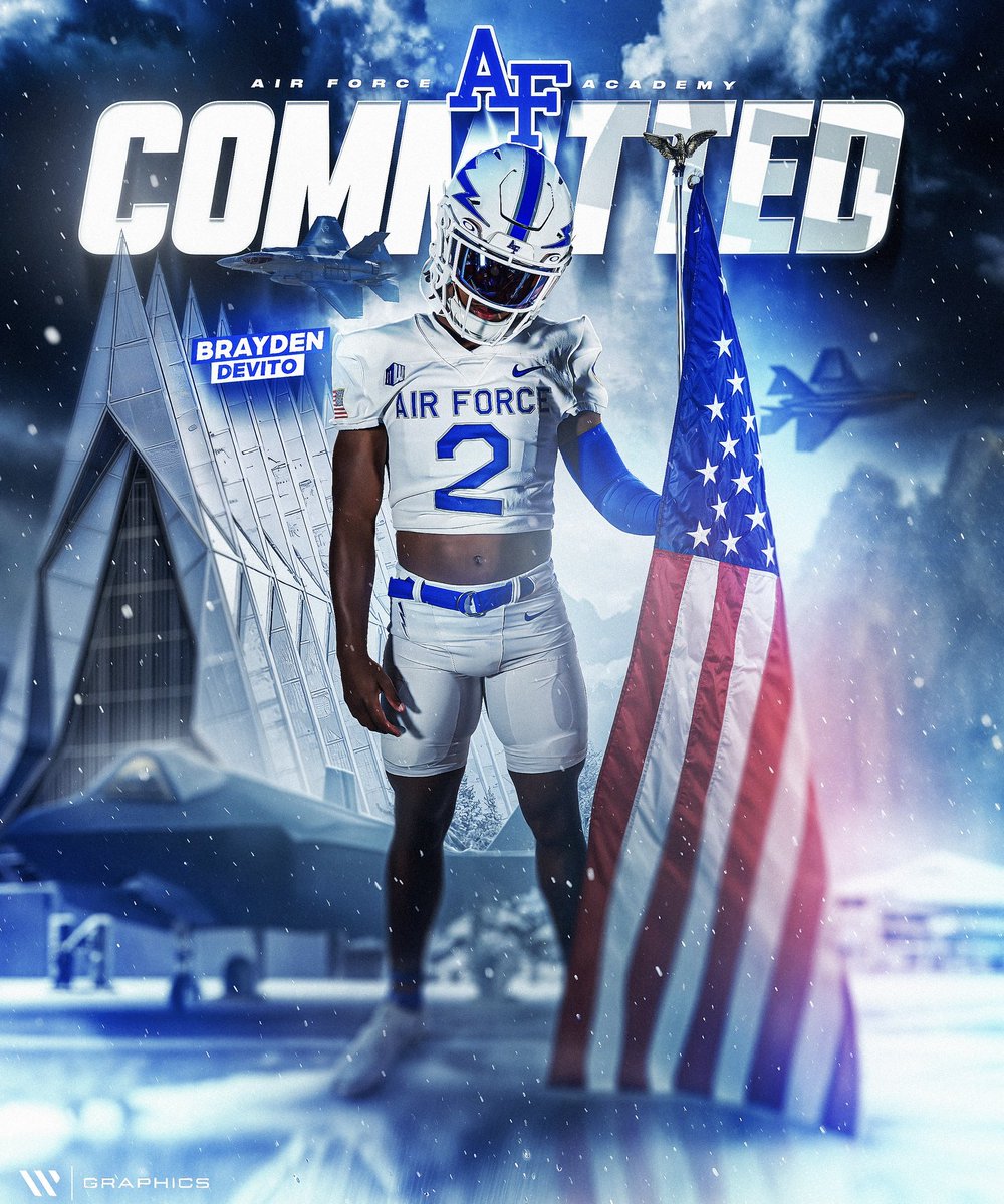 braydendevito1's tweet image. With much praying and consideration I’m so blessed to announce i’ve decided to continue my academic and athletic career at the United States Air Force Academy, thank you to everyone whose helped get me to this point! Boltbrotherhood, I’m home ⚡️⚡️